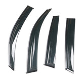 09-17 Audi Q5 8R Side Window Visors Shade With Chrome Trims 4Pcs Set - PC