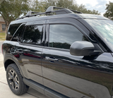 21-24 Ford Bronco Sport Window Visor OE Style Sun Rain Guard Acrylic Shield