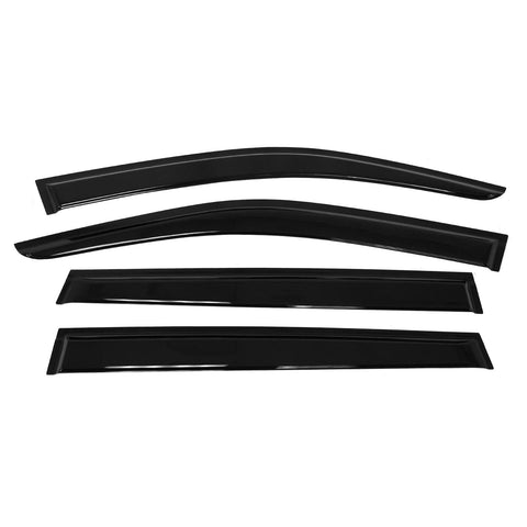 16-22 Honda Pilot Acrylic Slim Window Visors Rain Guard Vent Sun Shade 4PCS