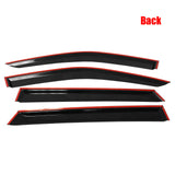 21-23 Kia Sorento Acrylic Slim Window Visors Rain Guard Vent Sun Shade 4PCS