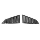 14-19 Chevy Corvette C7 Classic Style Side Window Louver - Carbon Fiber Print