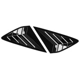 23-24 Honda Accord IK Side Quarter Window Louver Covers ABS - Gloss Black