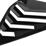 23-24 Honda Accord IK Side Quarter Window Louver Covers ABS - Gloss Black