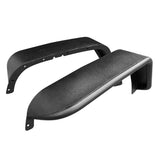 07-18 Jeep Wrangler JK Flat Style Fender Flares Textured Black ABS