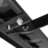 04-08 Ford F150 Super Cab Raptor Style Side Step Bar Running Boards 76" 2PC