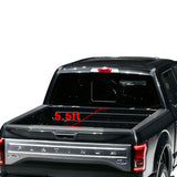 04-15 F150 F-150 5.5ft 66in Bed Lock Soft Roll Up Vinyl Tonneau Cover 2004