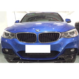 14-18 BMW 3 Series F34 GT M Sport Front Bumper Lip & Apron Splitter CF
