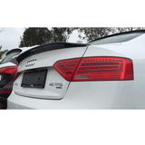 08-16 Audi A5 Coupe Sline Style Trunk Spoiler Wing - Carbon Fiber