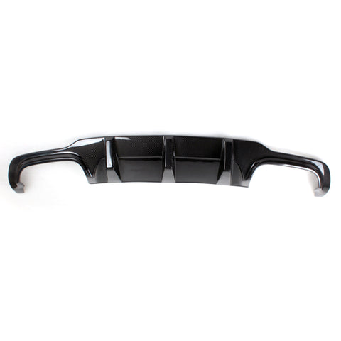 Fits 12-14 Mercedes-Benz C Class W204 & C63 Coupe & Sedan Rear Diffuser CF