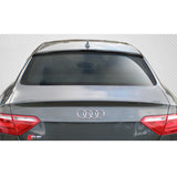 08-16 Audi A5 Sportback Carbon Fiber Rear Roof Spoiler Wing