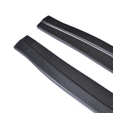 Fits 10-13 Infiniti G37 Sedan Only Side Skirts Full Carbon Fiber CF