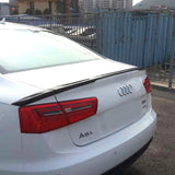 12-17 Audi A6 C7 Facelift Non-S Line Carbon Fiber Trunk Spoiler Wing