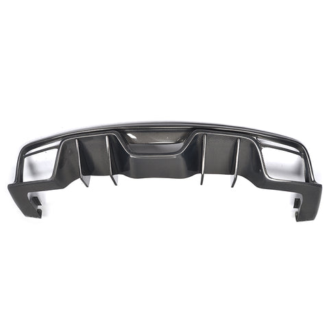 15-17 Ford Mustang Rear Bumper Lip Carbon Fiber