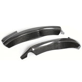 09-12 Audi A4 Front Side Bumper Lip Splitter Carbon Fiber