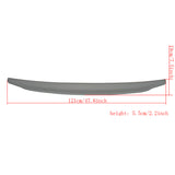 09-12 Audi A4 B8 Trunk Spoiler Unpainted - PU