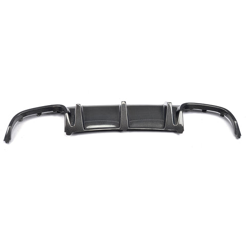 08-11 Benz C Class W204 C63 Sedan TMS Style Rear Diffuser - Carbon Fiber