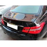 10-15 Mercedes-Benz W207 Coupe Rear Trunk Spoiler Boot Wing Carbon Fiber