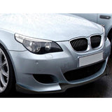 06-10 BMW 5 Series E60 M5 H Style Front Bumper Lip - Carbon Fiber CF
