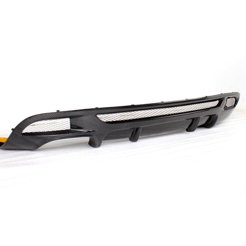 07-13 BMW E82 M-Tech M Sport 1 Series Rear Bumper Lip Diffuser Carbon Fiber