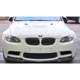 07-13 BMW E92 M3 3 Series V Style Front Bumper Lip - Carbon Fiber