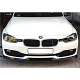 12-15 BMW F30 Standard Bumper H Style Front Lip Carbon Fiber