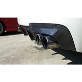 11-16 BMW F10 M Sport DTM Style Rear Diffuser Carbon Fiber CF