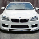12-17 BMW 6 Series F12 F13 F06 M6 V Style Front Bumper Lip - Carbon Fiber