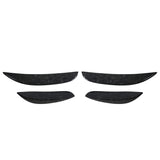 15-18 Mercedes C-Class W205 C63 AMG Front Bumper Fins - Forged Carbon Fiber