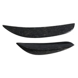 15-18 Mercedes C-Class W205 C63 AMG Front Bumper Fins - Forged Carbon Fiber
