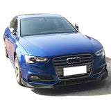 13-17 Audi S5 Facelift B8 Coupe JC Style Front Lip - Forged Carbon Fiber