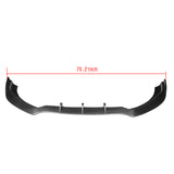 13-17 Audi S5 Facelift Front Bumper Lip Carbon Fiber
