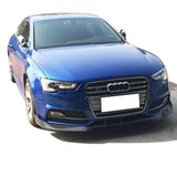 13-17 Audi S5 Facelift Front Bumper Lip Carbon Fiber