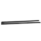 15-18 Mercedes-Benz W205 Sport Side Skirt Bumper Lip - Carbon Fiber