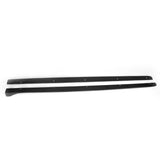 15-18 Mercedes-Benz W205 Sport Side Skirt Bumper Lip - Carbon Fiber