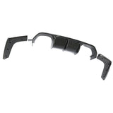 15-20 BMW M3 F80 M4 F82 F83 V Style Rear Lip Diffuser - Forged Carbon Fiber