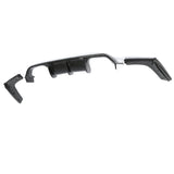 15-20 BMW M3 F80 M4 F82 F83 V Style Rear Lip Diffuser - Forged Carbon Fiber