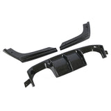 15-20 BMW M3 F80 M4 F82 F83 V Style Rear Lip Diffuser - Forged Carbon Fiber