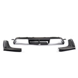 15-18 BMW M3 F80 M4 F82 F83 V Style Rear Diffuser Carbon Fiber CF