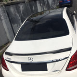 15-18 Mercedes-Benz W205 Sedan & C63 AMG ML Style Trunk Spoiler - CF