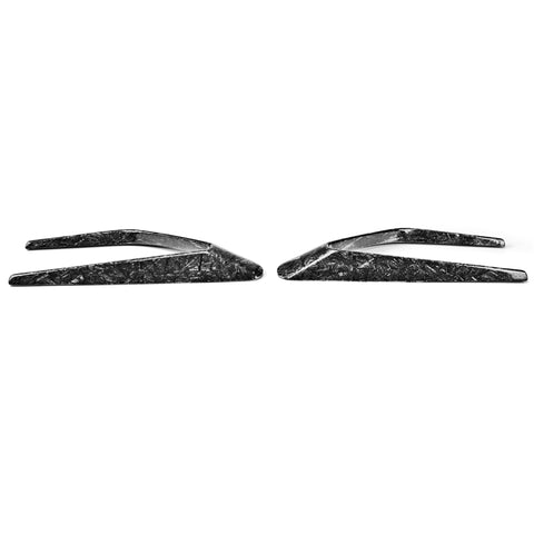 15-18 Mercedes W205 Front Fender Scoop Vents - Forged Carbon Fiber