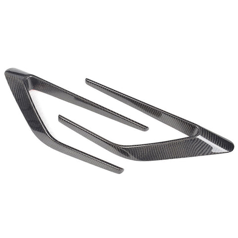 15-17 Mercedes C-Class W205 C63 AMG Front Fender Scoop Vents Carbon Fiber