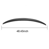 14-19 BMW F87 M2 F22 Coupe Rear Trunk Spoiler P Style - Carbon Fiber