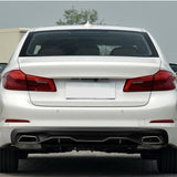 17-18 BMW 5 Series G30 Base MP Style Rear Diffuser - Carbon Fiber