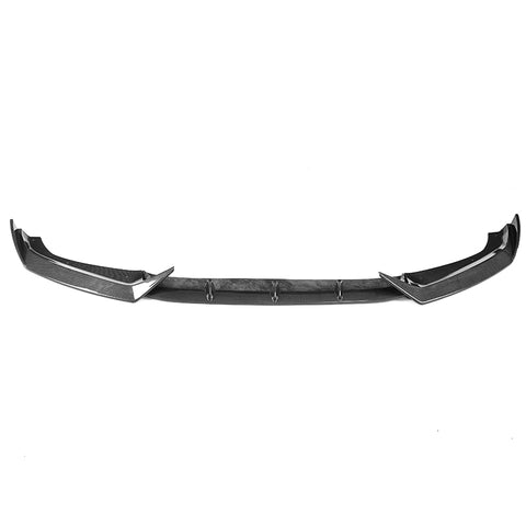 17-18 Audi A4 S4 B9 Sedan JC Style Front Bumper Lip 3Pcs Set - Carbon Fiber