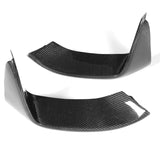 15-19 BMW F80 F82 F83 P Style Front Bumper Lip Splitters - Carbon Fiber