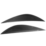07-10 Mercedes Benz W204 Sedan Front Headlight Eyelid Eyebrow Covers - CF