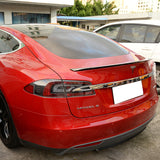 12-23 Tesla Model S OE Factory Style Trunk Spoiler - Forged Carbon Fiber CF