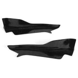 11-12 BMW 1 Series M E82 R Style Rear Bumper Lip Splitters - Carbon Fiber