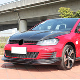 14-16 Volkswagen Golf VII MK7 GTI Front Bumper Lip - Carbon Fiber