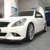08-13 Infiniti G37 Coupe Only Side Skirts - Full Carbon Fiber